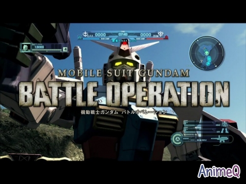 Промо-полик онлайн игры Gundam: Battle Operation